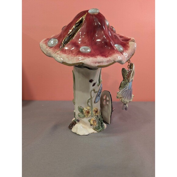 Blue Sky Clayworks Heather Goldminc Toadstool Towers Figurine 10" - Picture 4 of 9